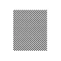 Papier ingraissable damier Noir et Blanc XL 31x38cm
